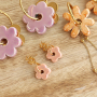 Aan de slag met  DQ Grieks keramiek bloemen voor elegante sieraden