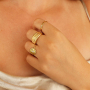Tips voor het dragen van stainless steel ringen