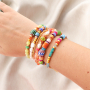 Armbanden inspiratie met nieuwe millefiori glaskralen