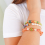 Armbanden inspiratie met nieuwe millefiori glaskralen