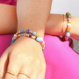 Armbanden inspiratie met nieuwe millefiori glaskralen