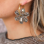 Zo verwerk je hangers van facet flower in feest sieraden