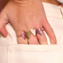 Tips voor het dragen van stainless steel ringen