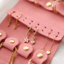 Handige compacte sieraden reisetui en reisdoosje