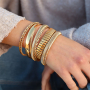 Mix & match roestvrij stalen bangle armbanden