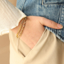 Combineer stainless steel kettingen en armbanden