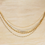Combineer stainless steel kettingen en armbanden
