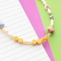 Ontwerp unieke kettingen en sneaker cord met acryl letterkralen