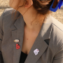 Zomer inspiratie tijd met broches en pins