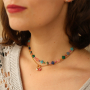 Kleurrijke sieraden inspiratie met natuursteen kralen