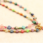 Kleurrijke sieraden inspiratie met natuursteen kralen