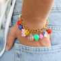 Kleurrijke sieraden inspiratie met acryl kralen