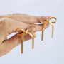 Sieraden inspiratie met roestvrij stalen oorbellen