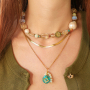 Mix & match met acryl kralen en gouden details