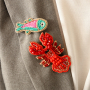 Inspiratie tijd met dieren broches