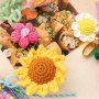Trendy sleutelhangers maken met gehaakte en resin hangers