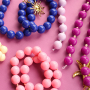 Maak een trendy sieradencollectie met ronde acryl kralen