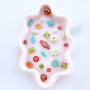 Sieraden maken met acryl kralen in najaarskleuren