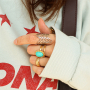 Maak jouw unieke ringencollectie met rvs ringen met stenen