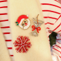 Mix & match: kerst broches in feestelijke vormen