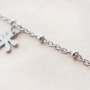 Minimalistische sieraden set stainless steel