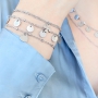 Minimalistische sieraden set stainless steel